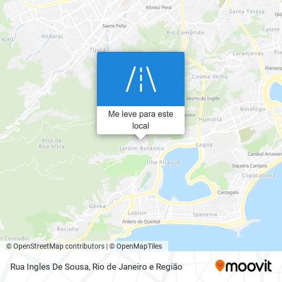 Rua Ingles De Sousa mapa