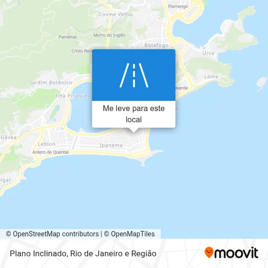 Plano Inclinado mapa