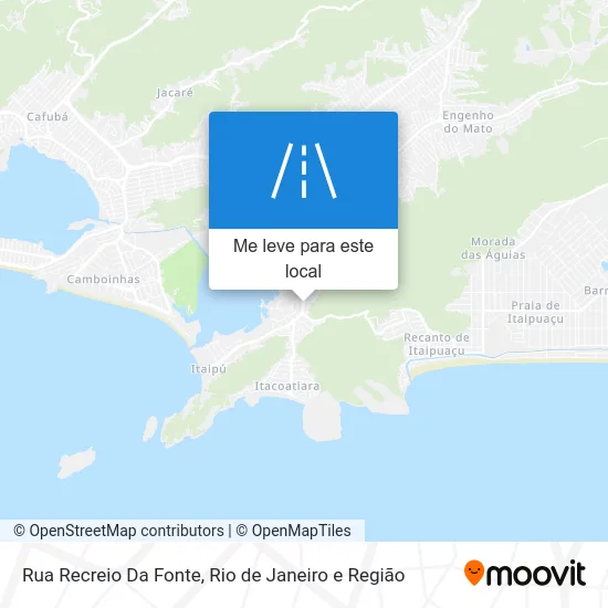 Rua Recreio Da Fonte mapa