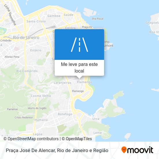 Praça José De Alencar mapa