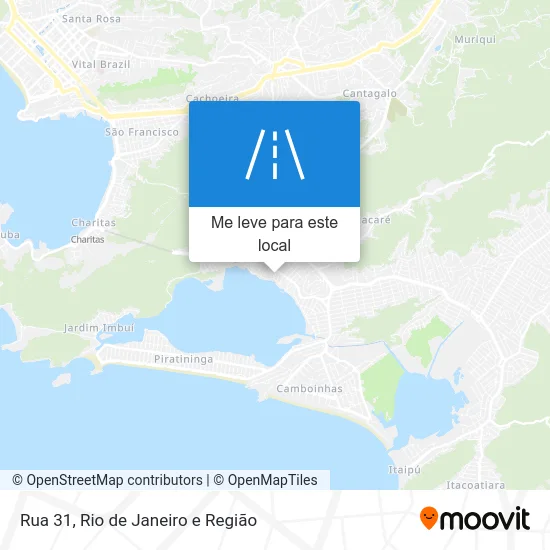 Rua 31 mapa