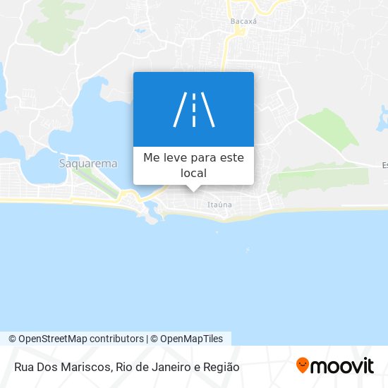 Rua Dos Mariscos mapa