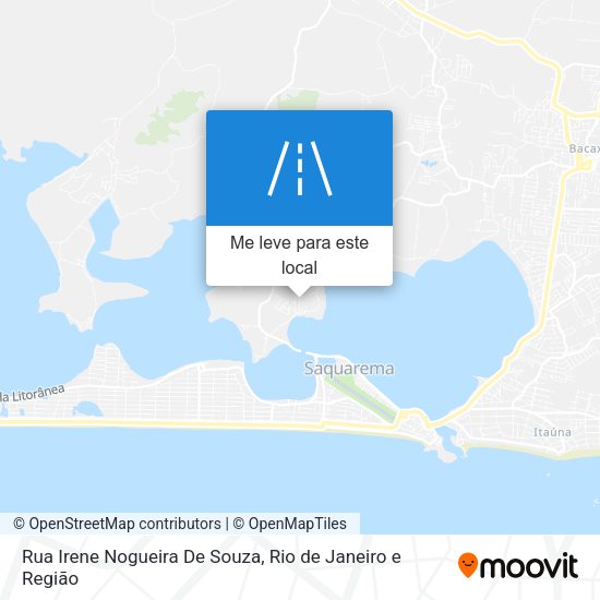 Rua Irene Nogueira De Souza mapa