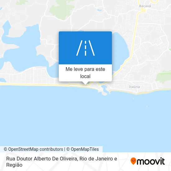 Rua Doutor Alberto De Oliveira mapa