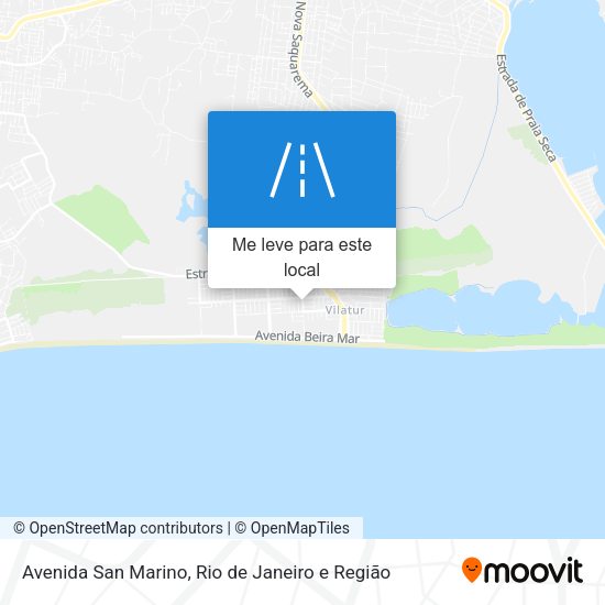 Avenida San Marino mapa