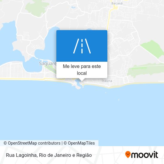 Rua Lagoinha mapa