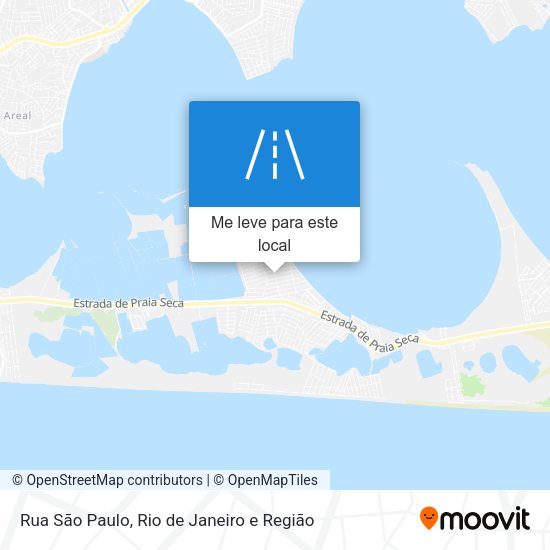 Rua São Paulo mapa