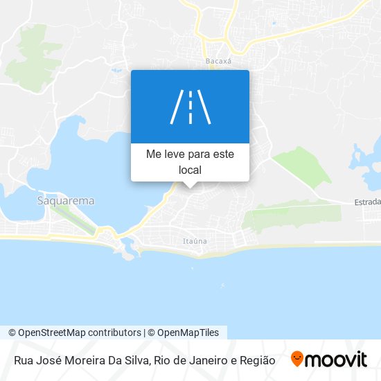 Rua José Moreira Da Silva mapa