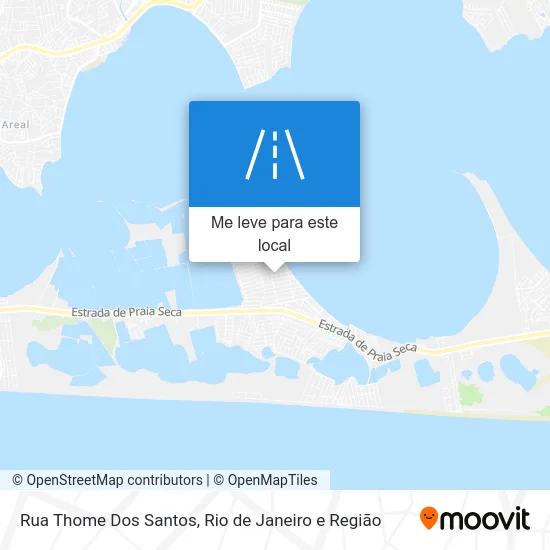 Rua Thome Dos Santos mapa