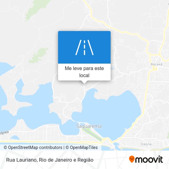 Rua Lauriano mapa