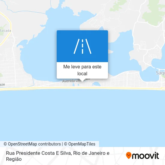 Rua Presidente Costa E Silva mapa