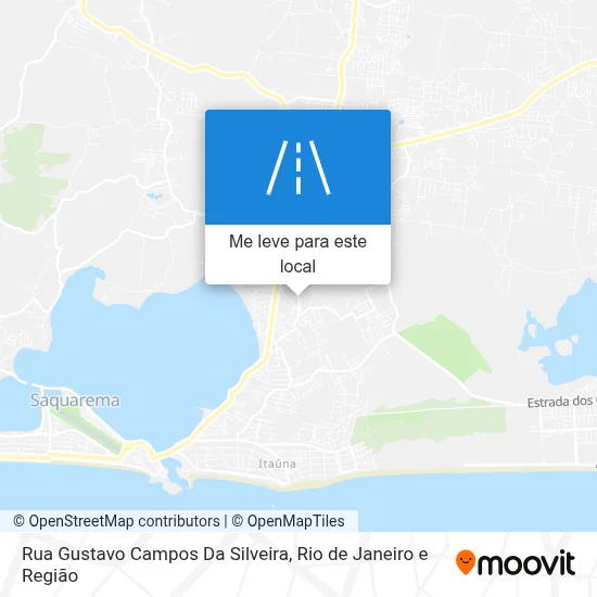 Rua Gustavo Campos Da Silveira mapa