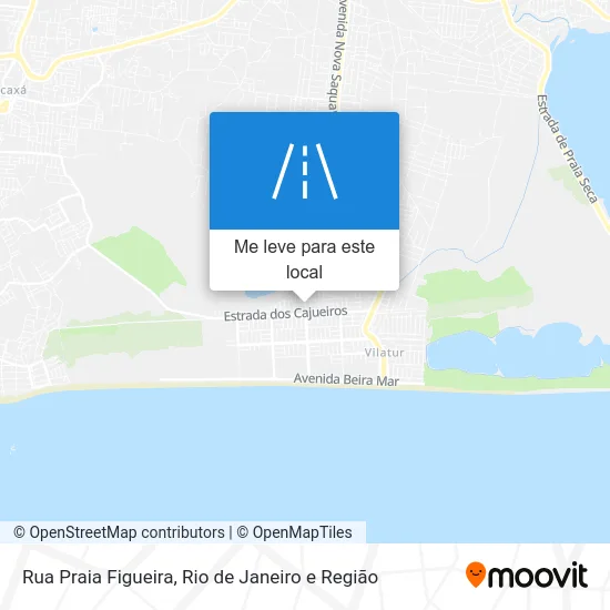 Rua Praia Figueira mapa