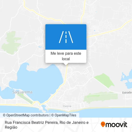 Rua Francisca Beatriz Pereira mapa