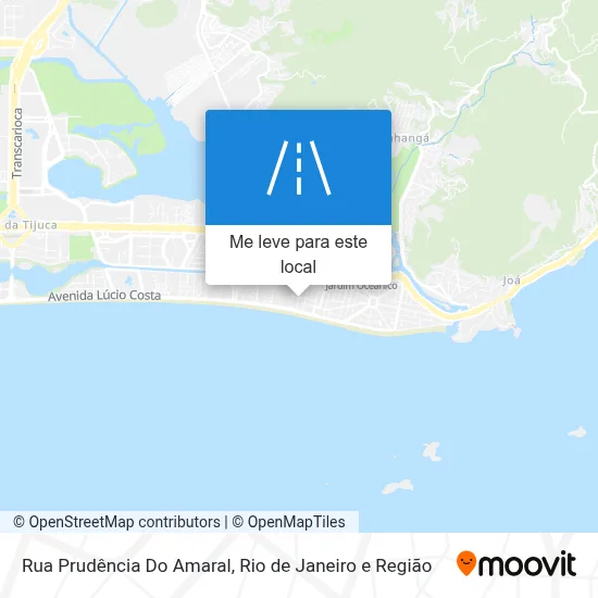 Rua Prudência Do Amaral mapa