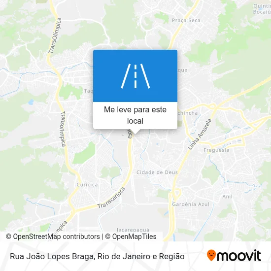 Rua João Lopes Braga mapa