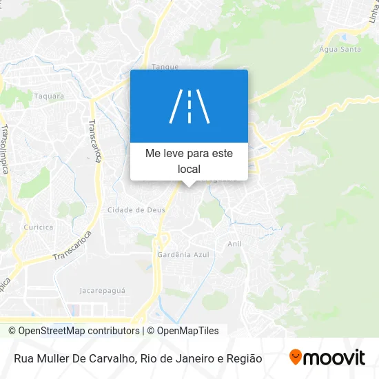 Rua Muller De Carvalho mapa
