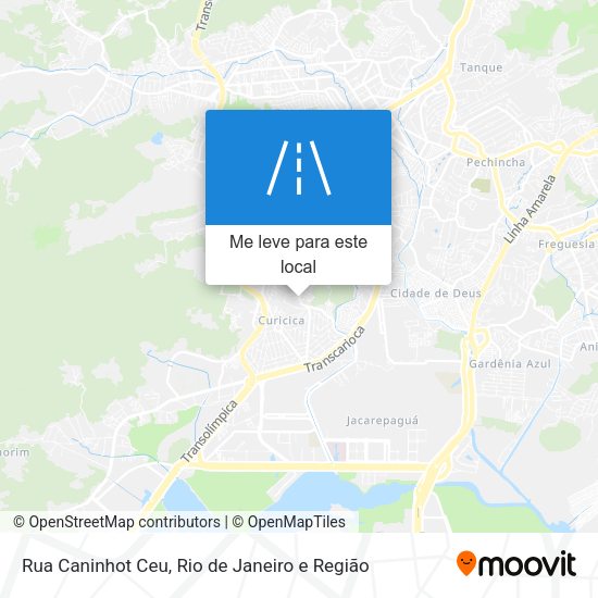 Rua Caninhot Ceu mapa