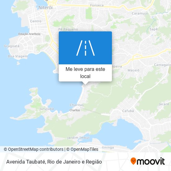 Avenida Taubaté mapa