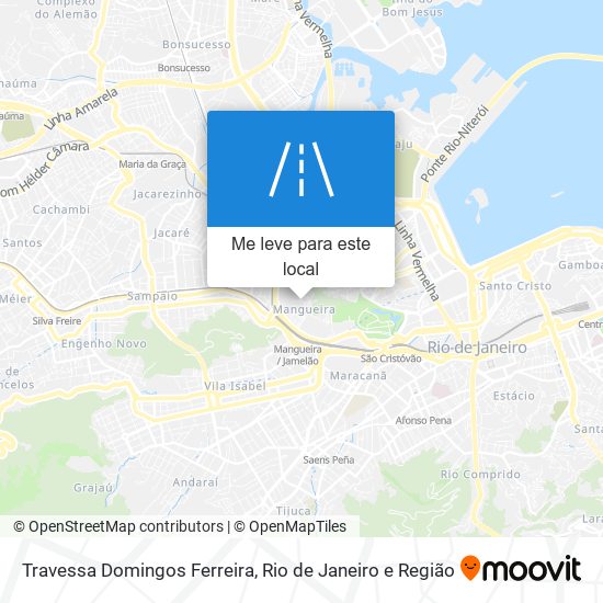 Travessa Domingos Ferreira mapa