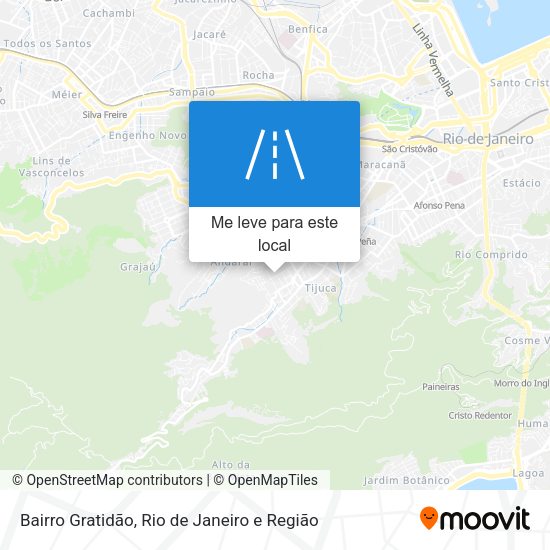 Bairro Gratidão mapa