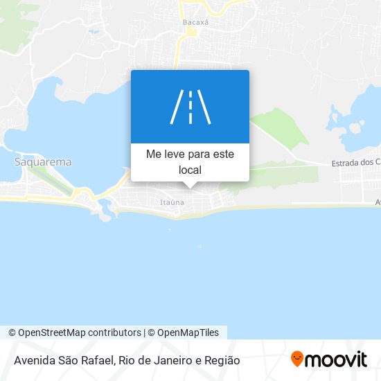 Avenida São Rafael mapa