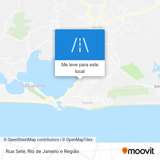 Rua Sete mapa