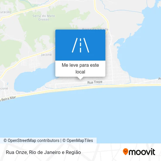 Rua Onze mapa