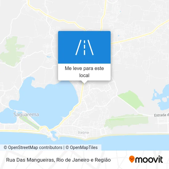 Rua Das Mangueiras mapa