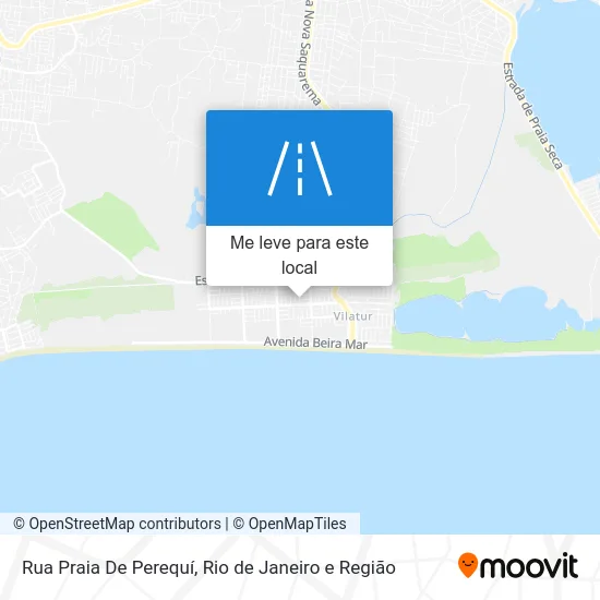 Rua Praia De Perequí mapa