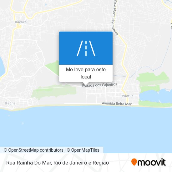 Rua Rainha Do Mar mapa