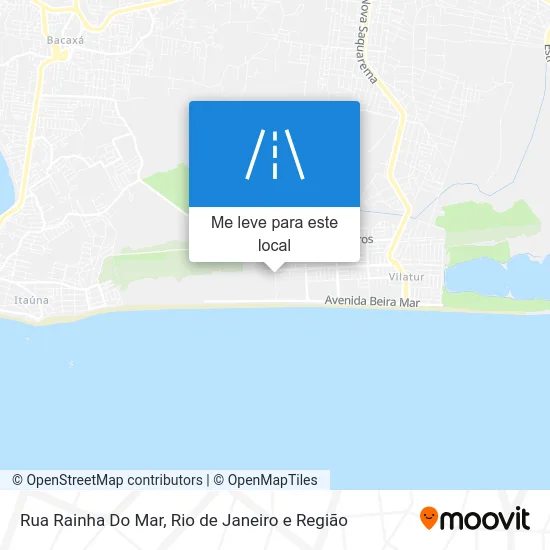 Rua Rainha Do Mar mapa