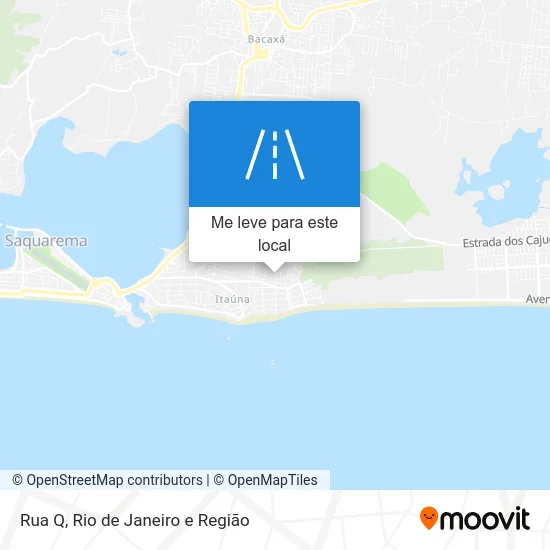 Rua Q mapa