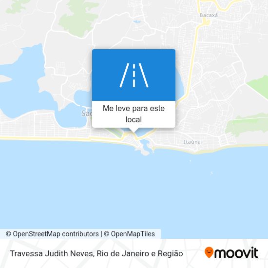 Travessa Judith Neves mapa