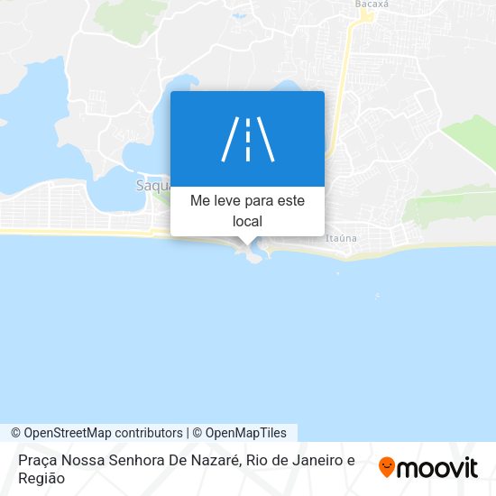 Praça Nossa Senhora De Nazaré mapa