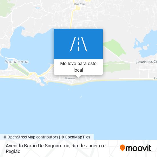 Avenida Barão De Saquarema mapa