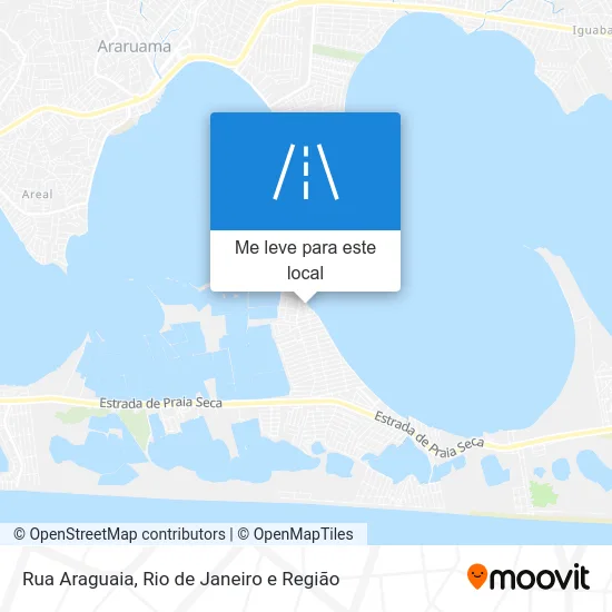 Rua Araguaia mapa
