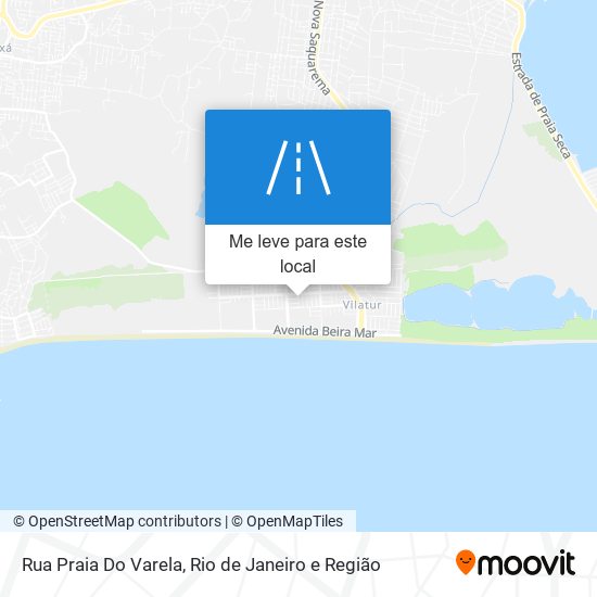 Rua Praia Do Varela mapa