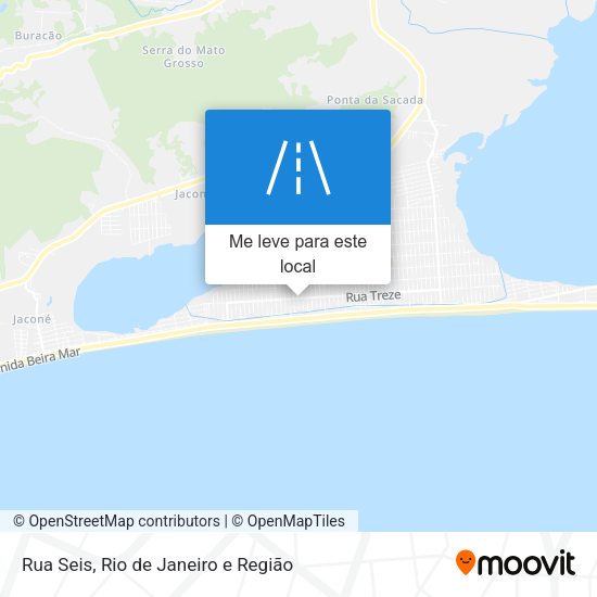Rua Seis mapa