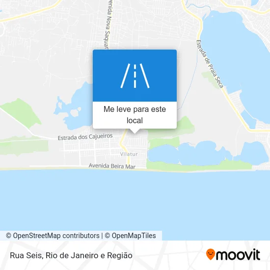 Rua Seis mapa