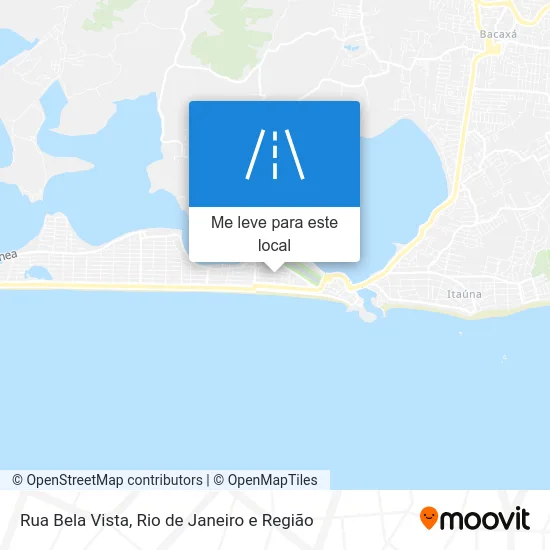 Rua Bela Vista mapa