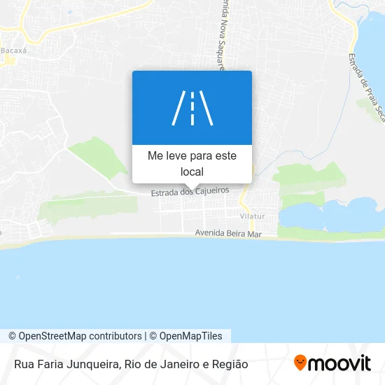 Rua Faria Junqueira mapa