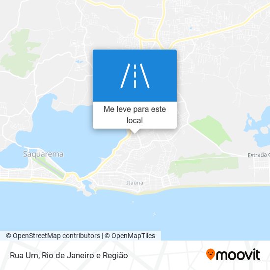 Rua Um mapa