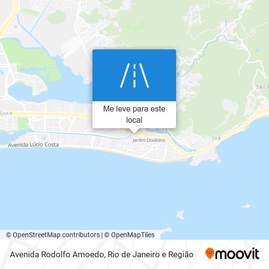 Avenida Rodolfo Amoedo mapa