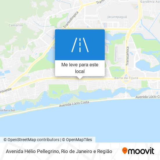 Avenida Hélio Pellegrino mapa