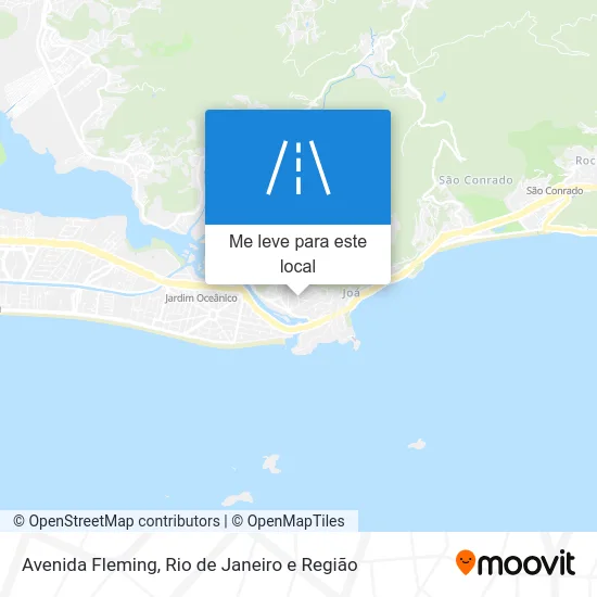 Avenida Fleming mapa