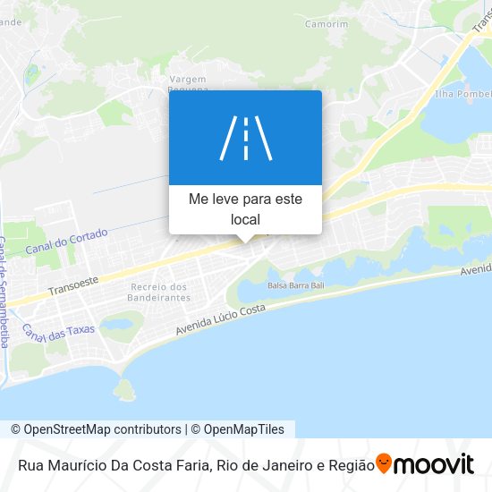 Rua Maurício Da Costa Faria mapa