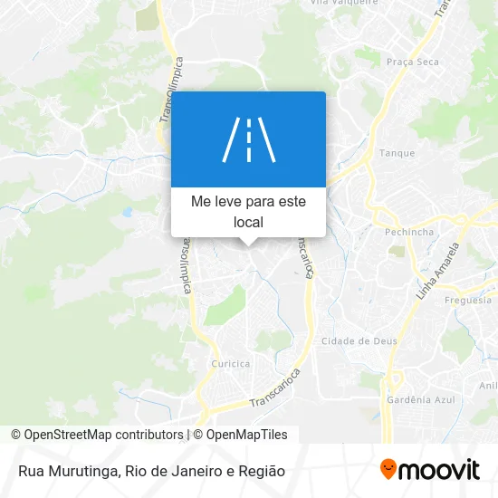 Rua Murutinga mapa