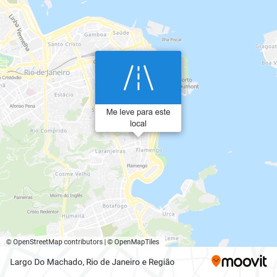 Largo Do Machado mapa