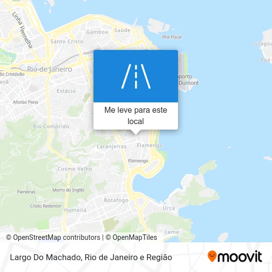 Largo Do Machado mapa